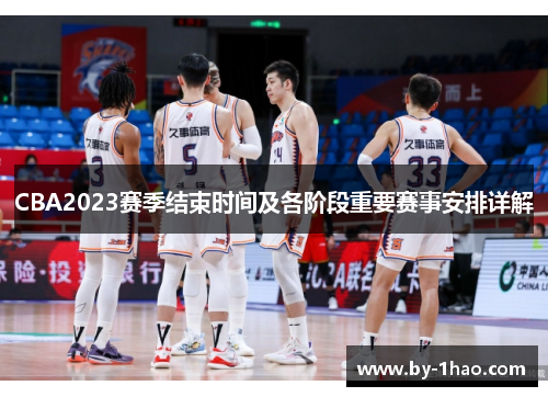 CBA2023赛季结束时间及各阶段重要赛事安排详解
