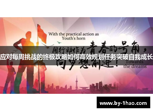 应对每周挑战的终极攻略如何高效规划任务突破自我成长